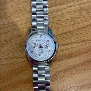 Michael Kors Silver Bracelet Watch